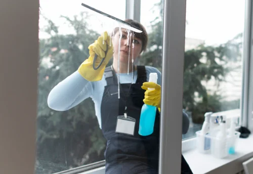 Nettoyage de vitres intérieures et extérieures à Mondreville